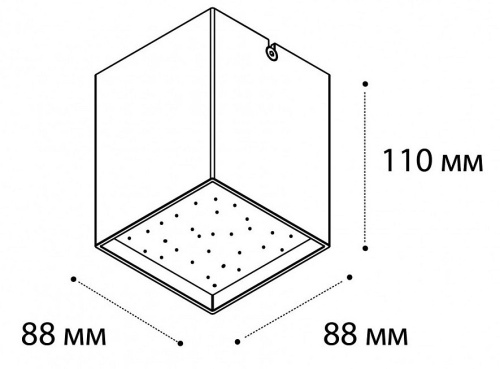 Накладной светильник Italline DL 3028 DL 3028 white 4000K в Нижнем Новгороде фото 2