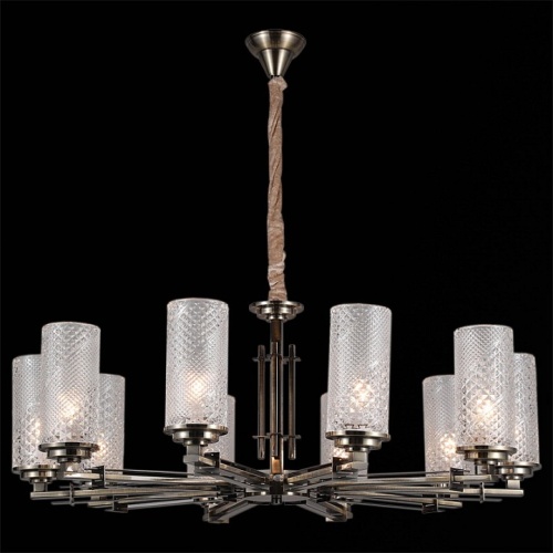 Подвесная люстра ILLUMICO  IL8682-10P-10 BR в Нижнем Новгороде