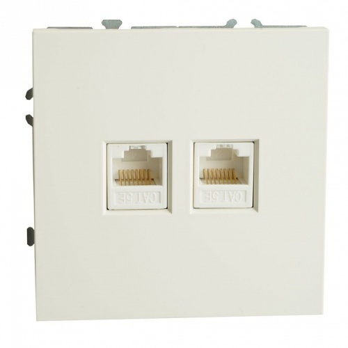 Розетка двойная Ethernet RJ-45 без рамки Stekker Эмили 49874 в Нижнем Новгороде фото 5