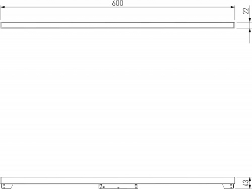 Встраиваемый светильник Elektrostandard Slim Magnetic a063541 в Нижнем Новгороде фото 2