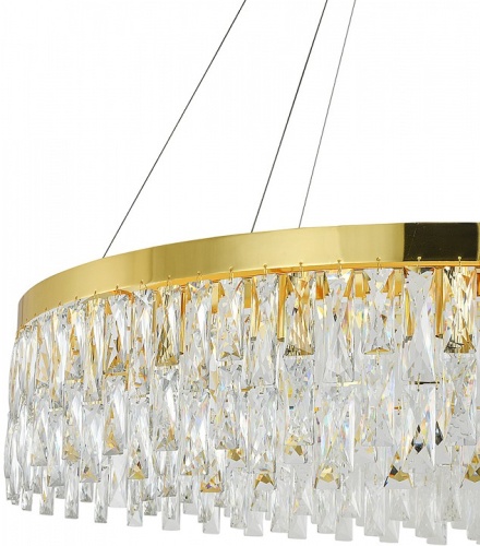 Подвесная люстра Indigo Anna 12029/18P Gold в Нижнем Новгороде фото 3