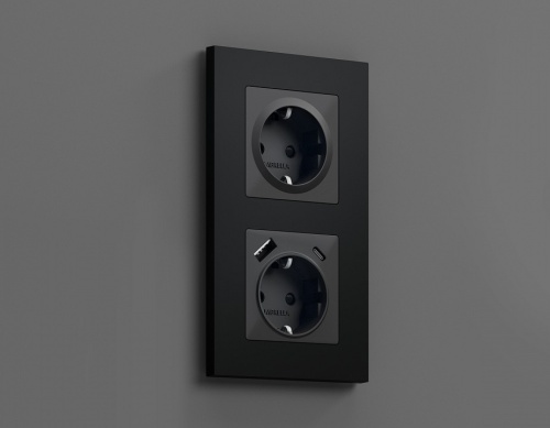 Накладка для розетки с заземлением и со шторками Ambrella Volt ALFA AP9070 в Нижнем Новгороде фото 2