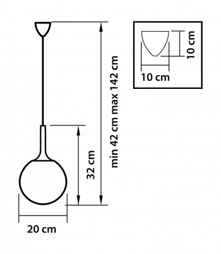 Подвесной светильник Lightstar Globo 813022 в Белово фото 2