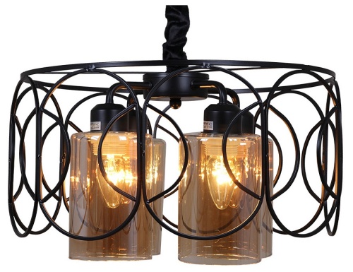 Подвесная люстра 03883-0.4-04 BK в Нижнем Новгороде