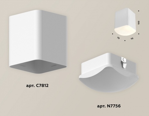 Накладной светильник Ambrella Light XS XS7812022 в Нижнем Новгороде фото 3