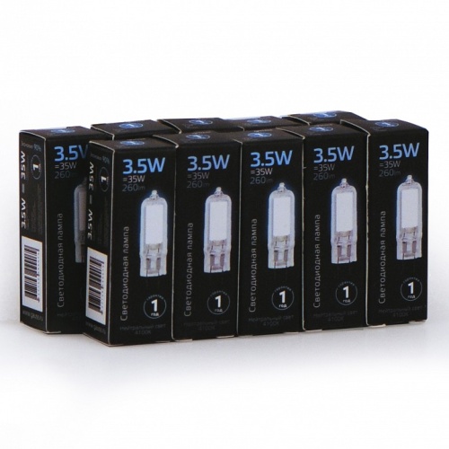 Лампа светодиодная Gauss LED G4 G9 3.5Вт 4100K 107807203 в Нижнем Новгороде фото 2