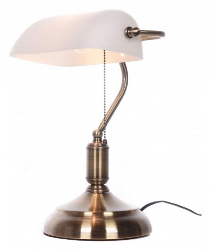 Настольная лампа декоративная LUMINA DECO BANKER LDT 305 WT в Нижнем Новгороде фото 2