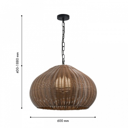 Подвесной светильник Favourite Wicker 4884-1P в Нижнем Новгороде фото 2