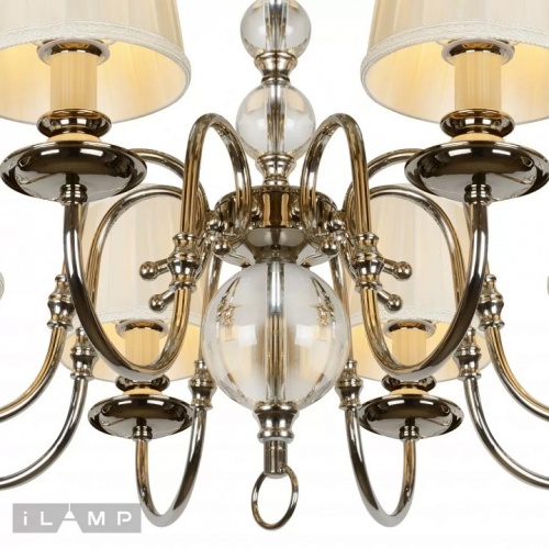 Подвесная люстра iLamp Armonia P2510-8 nic в Нижнем Новгороде фото 2