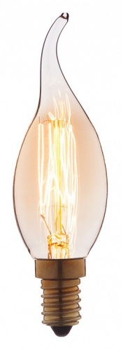 Лампа накаливания Loft it Edison Bulb E14 40Вт K 3540-GL в Сургуте