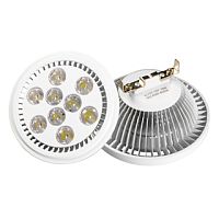 Светодиодная лампа MDSV-AR111-9x1W 35deg White 12V (Arlight, Металл) в Новой Ляле