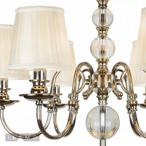 Подвесная люстра iLamp Armonia P2510-6 nic в Нижнем Новгороде фото 5