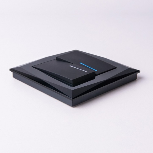 Рамка на 1 пост Werkel Diamant (черный) W0011208 в Нижнем Новгороде фото 5