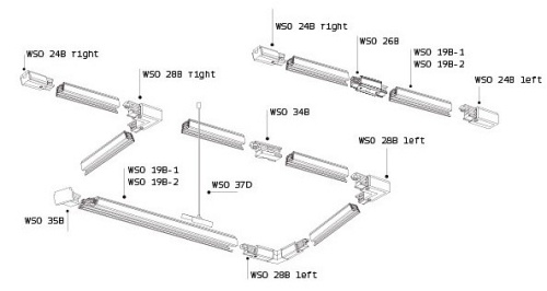 Токопровод правый Italline WSO WSO 24BR black в Кольчугино фото 3