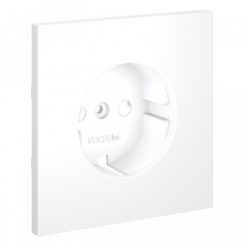 Накладка для розетки с заземлением Voltum S70 VLS000602 в Нижнем Новгороде фото 3