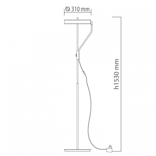 Торшер DeMarkt Гэлэкси 632046402 в Нижнем Новгороде фото 6