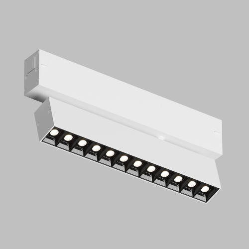 DK8006-WB Акцентный светильник SMART LENS 9W DIM 3000K-6000K белый с черным в Туле фото 4