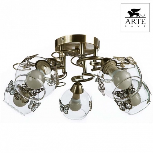 Люстра на штанге Arte Lamp Alessandra A5004PL-5AB в Нижнем Новгороде фото 2