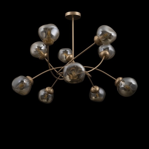 Люстра на штанге Freya  FR8017PL-10MG в Нижнем Новгороде фото 4