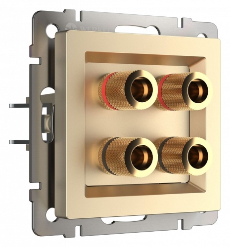 Розетка акустическая без рамки Werkel шампань W1185011 в Нижнем Новгороде