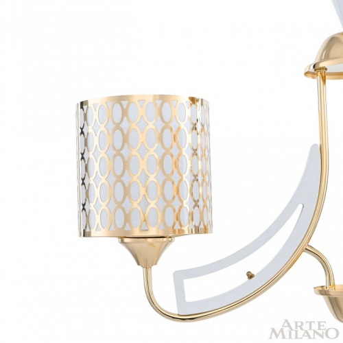 Подвесная люстра Arte Milano Florentia-3387 303387/3 Wh/Gd в Нижнем Новгороде фото 3