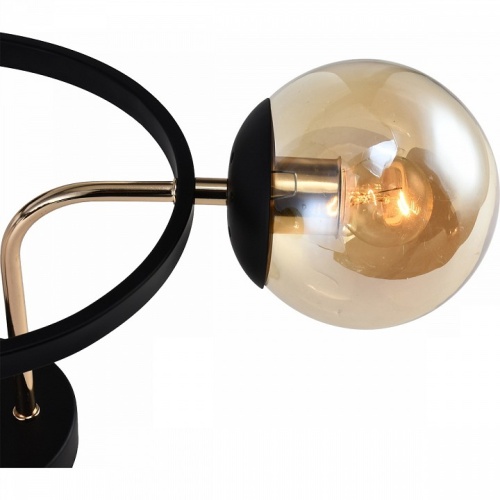 Люстра на штанге 01344-0.3-03 BK+FGD в Нижнем Новгороде фото 5