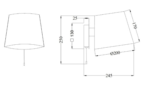 Бра Maytoni Bergamo MOD613WL-01W в Нижнем Новгороде фото 3