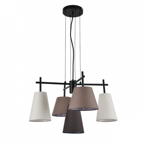 Подвесная люстра Indigo Abbinare 13032/5P Black в Нижнем Новгороде фото 4