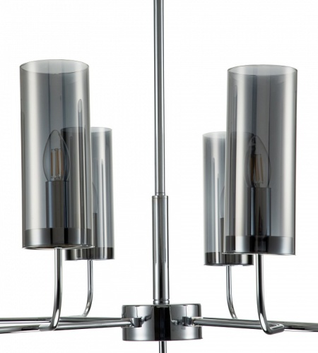 Люстра на штанге Indigo Balletto 13014/8R Chrome в Нижнем Новгороде фото 3