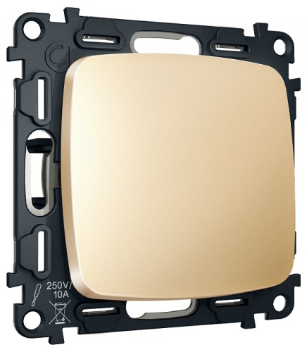 Выключатель самовозвратный одноклавишный без рамки Ambrella Volt MO MO601050 в Нижнем Новгороде