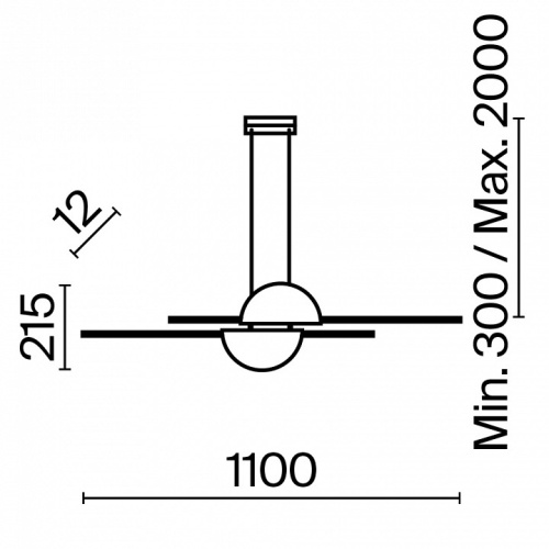 Подвесной светильник Maytoni Skyline MOD179PL-L26W4K в Нижнем Новгороде фото 7