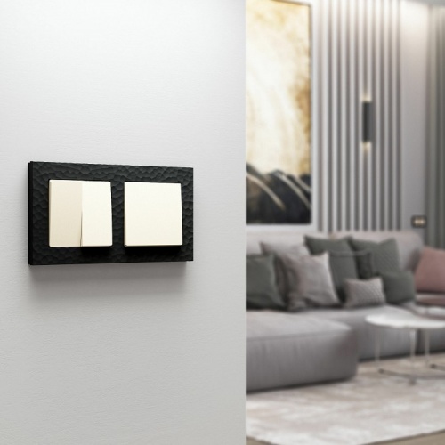 Выключатель одноклавишный без рамки Werkel айвори матовый W1110062 в Нижнем Новгороде фото 4