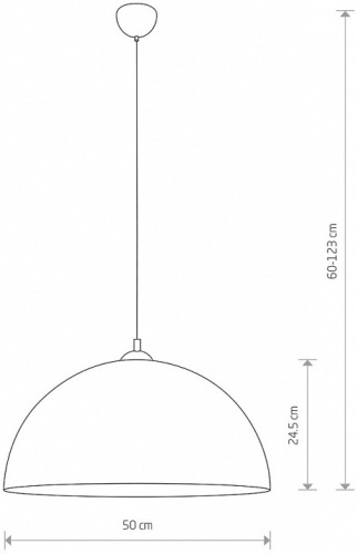 Подвесной светильник Nowodvorski Hemisphere L 10297 в Ростове фото 3