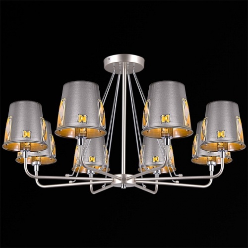 Люстра на штанге ILLUMICO  IL9407-8PSQ-29 CHS CR в Нижнем Новгороде
