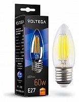 Лампа светодиодная Voltega Candle E27 6Вт 2800K 7046 в Новой Ляле