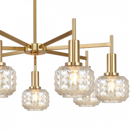 Люстра на штанге Freya Fero FR5366CL-07BS в Нижнем Новгороде фото 8