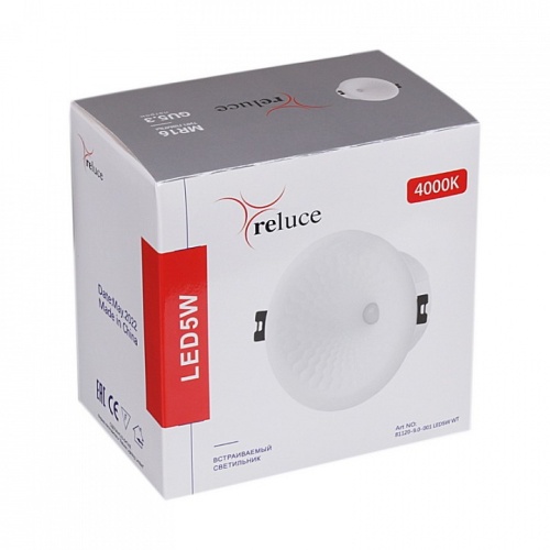 Встраиваемый светильник 81120-9.0-001 LED5W WT в Нижнем Новгороде фото 5