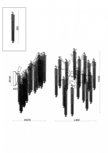 Бра Freya Mineral FR1010WL-03G в Нижнем Новгороде фото 2