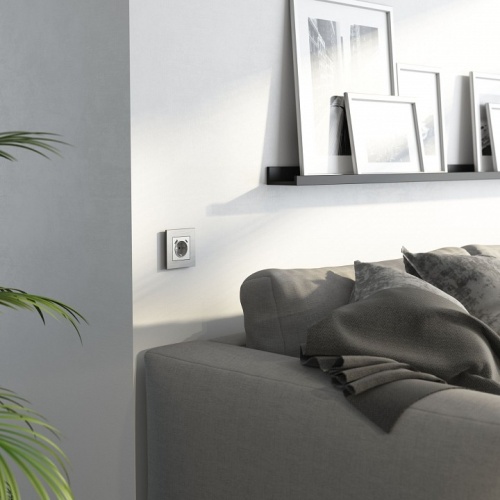 Рамка на 1 пост Werkel AluMax алюминий W0013506 в Нижнем Новгороде фото 2