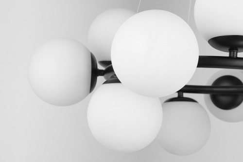 Подвесная люстра LUMINA DECO Fino TP 2002-12 BK в Нижнем Новгороде фото 2