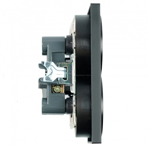 Розетка двойная без заземления и со шторкой, без рамки Stekker Катрин 39611 в Нижнем Новгороде фото 5