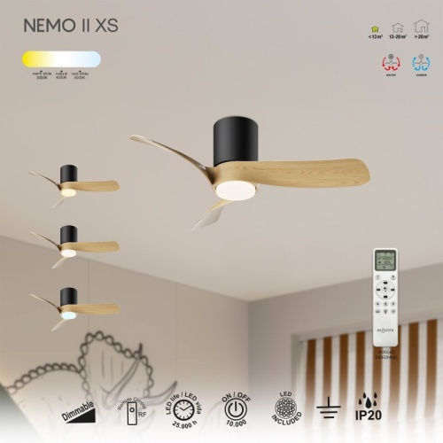 Светильник с вентилятором Mantra NEMO 9562 в Нижнем Новгороде фото 4