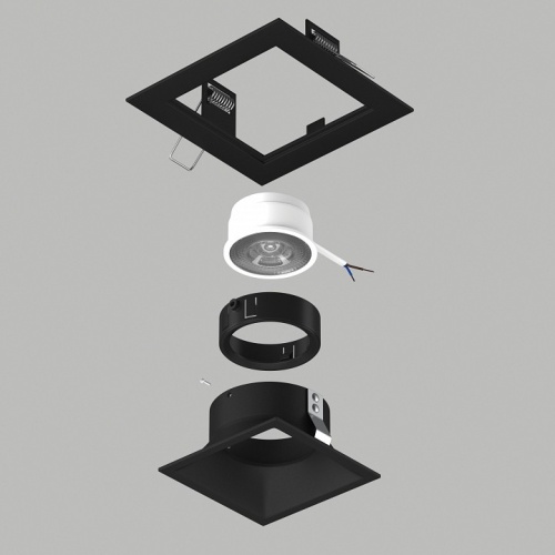 Встраиваемый светильник Lightstar Domino D51707BMOD в Нижнем Новгороде фото 2