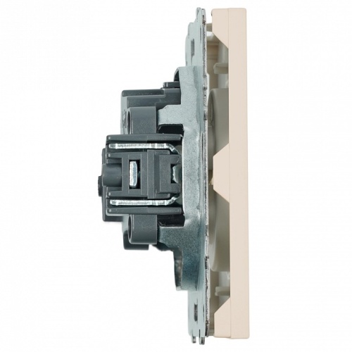 Розетка без заземления и со шторкой, без рамки Stekker Эмили 49902 в Нижнем Новгороде фото 3