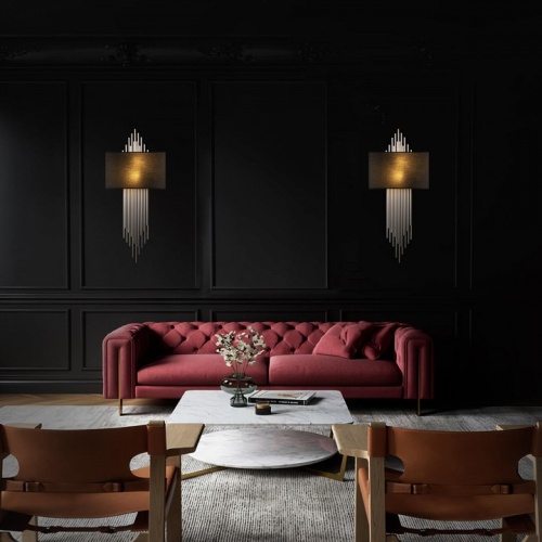 Накладной светильник Loft it Elegio 10107 Silver black в Нижнем Новгороде фото 2