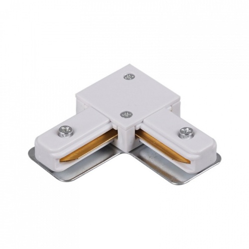 Соединитель угловой L-образный для треков накладных RL 06038 corner connector WT в Нижнем Новгороде фото 3