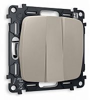 Выключатель трехклавишный без рамки Ambrella Volt OMEGA MO365010 в Нижнем Новгороде