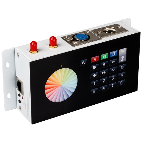 Контроллер DMX SR-2816WI Black (12V, WiFi, 8 зон) (Arlight, IP20 Металл, 3 года) в Армавире