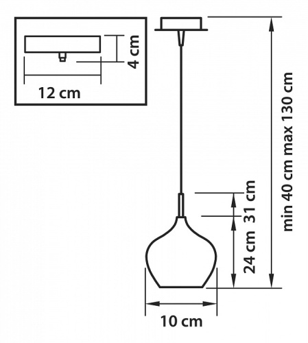 Подвесной светильник Lightstar Pentola 803040 в Нижнем Новгороде фото 3