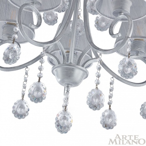 Люстра на штанге Arte Milano Amalfi-7146 337146/5 WT+SL в Нижнем Новгороде фото 5